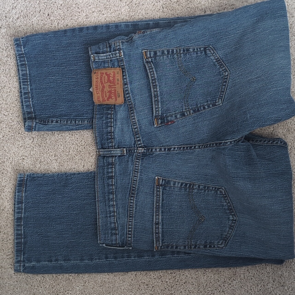 Levis Strauss Men's 527 Denim Color Jean's‎ 34x30